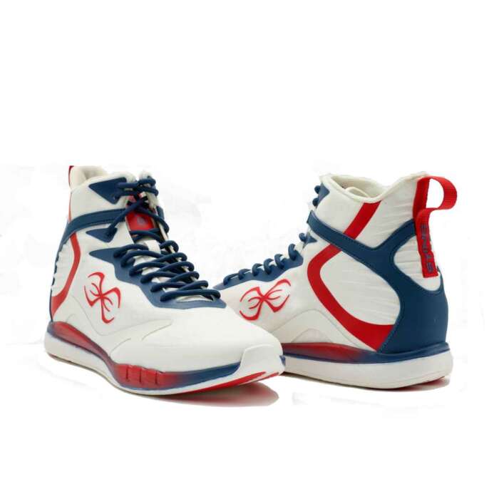 Παπούτσια Πυγμαχίας Sting Viper 2.0, STG-1132, Άσπρο-Μπλε-Κόκκινο