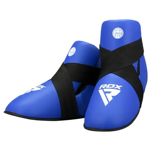 wako-approved-leather-foot-protector-blue-rdx-303-a